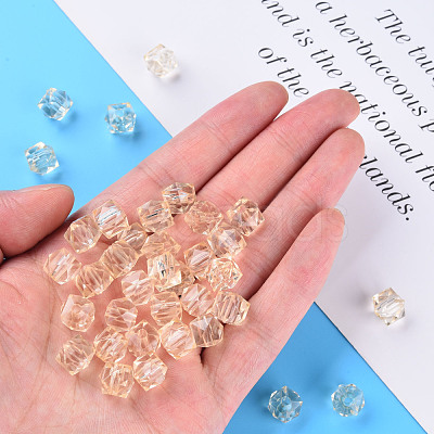 Transparent Acrylic Beads MACR-S373-51B-B11-1