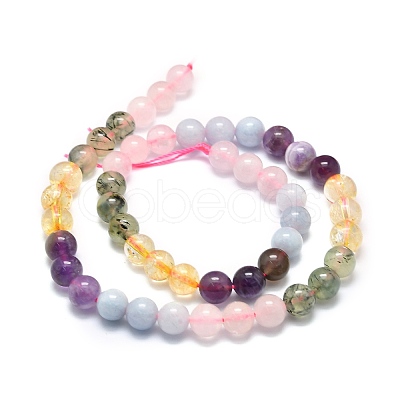 Natural Mixed Gemstone Beads Strands G-E576-07B-1