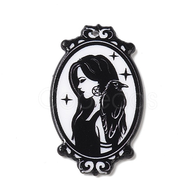 Halloween Acrylic Pendants SACR-E010-07C-1