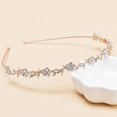 Iron with Rhinestone Hair Bands for Girl PW-WG77244-05-1