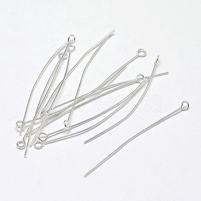 925 Sterling Silver Eye Pins STER-F018-02A-01-1