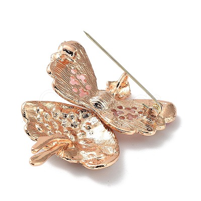 Alloy Pave Rhinestone Brooch JEWB-M035-08KCG-03-1