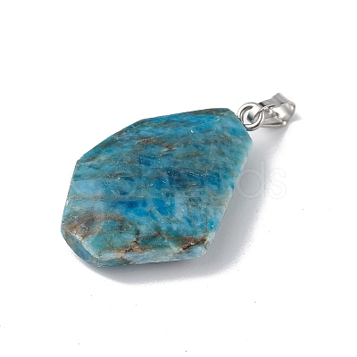 Natural Apatite Pendants G-F739-02P-01-1