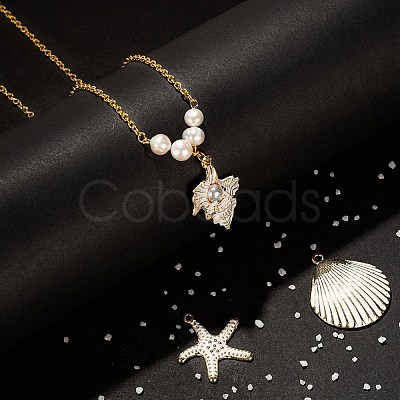 24Pcs 6 Style Spray Painted Alloy Pendants FIND-LS0001-60-1