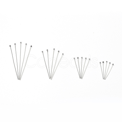 Tarnish Resistant 304 Stainless Steel Head Pins STAS-X0017-20P-1