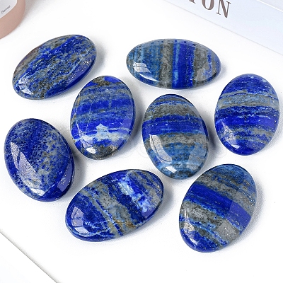 Natural Lapis Lazuli Palm Stones PW-WG01403-01-1