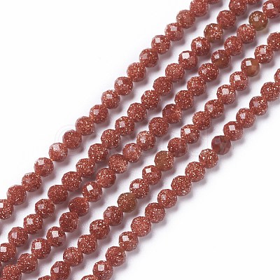 Synthetic Goldstone Beads Strands G-L581A-004B-1