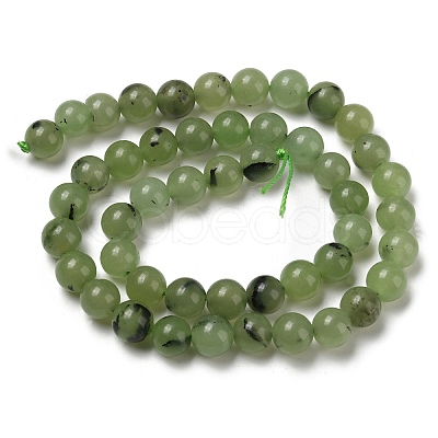 Olycraft 3 Strands Natural White Jade Beads Strands G-OC0003-26A-1