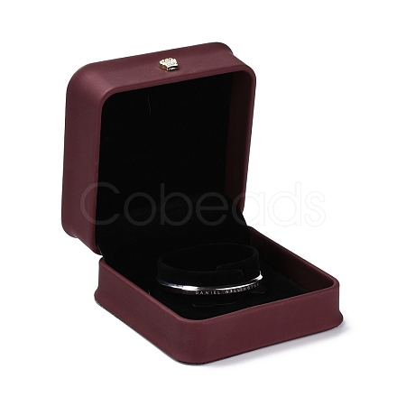 PU Leather Jewelry Box CON-C012-02B-1