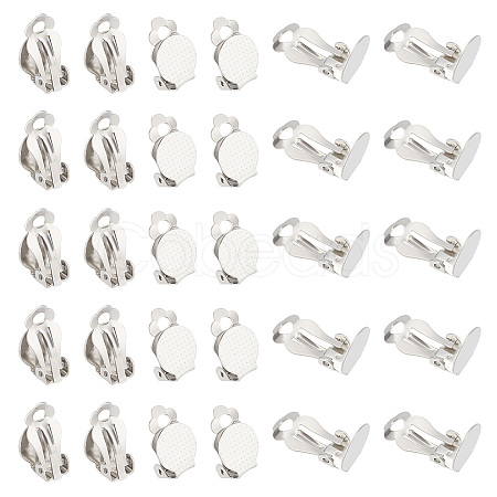 Unicraftale 304 Stainless Steel Clip-on Earring Findings STAS-UN0018-16P-1