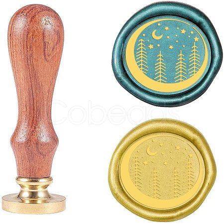 Wax Seal Stamp Set AJEW-WH0131-591-1