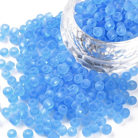 (Repacking Service Available) Glass Seed Beads SEED-C017-4mm-M3-1