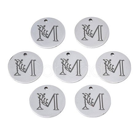 304 Stainless Steel Charms STAS-T059-26P-M-1