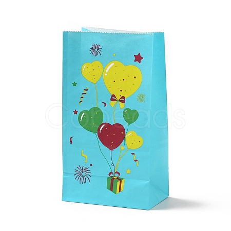 Rectangle Paper Candy Gift Bags ABAG-C002-01F-1