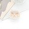 Cat Shape Cellulose Acetate Claw Hair Clips, Hair Accessories for Women & Girls, White, 50x42x43mm