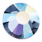 Preciosa&reg MAXIMA Crystal No Hotfix Flatback Stones, Czech Crystal, Dura Foiling, Round(438 11 615 Chaton Rose), 30150 200 Denim Blue AB, SS10(2.7~2.9mm)