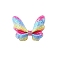 Glitter Butterfly Bowknot Alligator Hair Clips, Hair Accessories, Colorful, 70x50x15mm