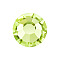 Preciosa&reg MAXIMA Crystal No Hotfix Flatback Stones, Czech Crystal, Dura Foiling, Round(438 11 615 Chaton Rose), 50540 Limecicle, SS6(1.9~2.1mm)