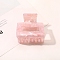 Rectangle Cellulose Acetate Claw Hair Clips, Hair Accessories for Women & Girls, Misty Rose, 50x50mm