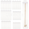 BENECREAT 90Pcs 6 Styles PVC Transparent Plastic Zip Lock Bags ABAG-BC0001-38-1