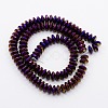 Grade A Electroplate Non-magnetic Synthetic Hematite Beads Strands G-N0014-8x3mm-08-2