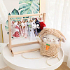 SUPERFINDINGS 12Pcs Wood Doll Hangers DIY-FH0006-63A-7