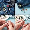 Alloy Button Pins for Jeans PALLOY-PJ0001-06-11