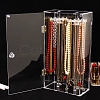 Acrylic Necklaces Hanging Rack Storage Boxes PW-WGACCBB-01-1