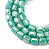 Electroplate Glass Beads Strands EGLA-K015-08G-3