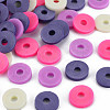 4 Colors Handmade Polymer Clay Beads CLAY-N011-032-20-1