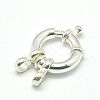 925 Sterling Silver Spring Rings Clasps X-STER-A007-27-1