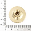 Tree Rings Brass Stamp Head AJEW-M036-02G-4