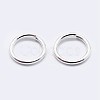 925 Sterling Silver Open Jump Rings STER-F036-02S-0.4x5mm-2