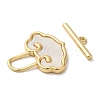 Brass Toggle Clasps KK-N254-84G-3