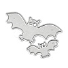 Halloween Bat Carbon Steel Cutting Dies Stencils DIY-R079-038-4