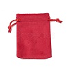 Velvet Jewelry Drawstring Storage Pouches ABAG-P013-02A-2