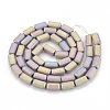 Electroplate Non-magnetic Synthetic Hematite Beads Strands G-N0322-13C-2