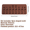 Silicone Chess Shaped Mold PH-DIY-WH0072-21-2