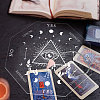 CRASPIRE DIY Pendulum Board Dowsing Divination Making Kit DIY-CP0007-28C-7