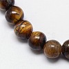 Buddhist Jewelry Mala Beads Bracelets Natural Tiger Eye Stretch Bracelets X-BJEW-M007-6mm-01A-2