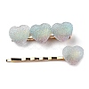 Gradient Heart Resin & Iron Clips Sets PHAR-F018-02A-1