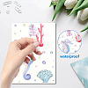 8 Sheets 8 Styles PVC Waterproof Wall Stickers DIY-WH0345-040-3