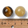 Natural & Synthetic Mixed Gemstone Round Ball Beads G-P519-02-3