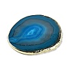 Natural Agate Coaster AJEW-NH0001-04G-01-2