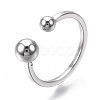 Alloy Cuff Rings RJEW-T009-09P-3