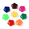 Opaque Acrylic Beads SACR-N018-12-1