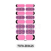 Nail Art Full Cover Nail Art Wrap MRMJ-T078-ZE0125-2