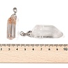 Natural Quartz Crystal Pendants G-K377-01P-3