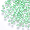 6/0 Baking Paint Glass Round Seed Beads SEED-S036-01C-02-1