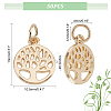   50Pcs Alloy Charms FIND-PH0010-52-2